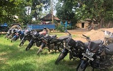 दशवटा भारतीय मोटरसाईल कारवाही